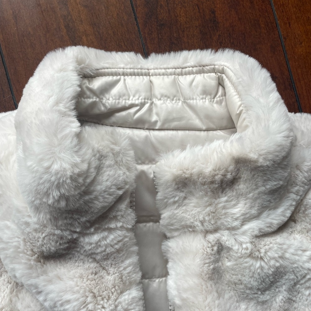 Original Nicole Miller, Reversible Vest, Size Medium, Off-White/Ivory - Picture 7 of 13